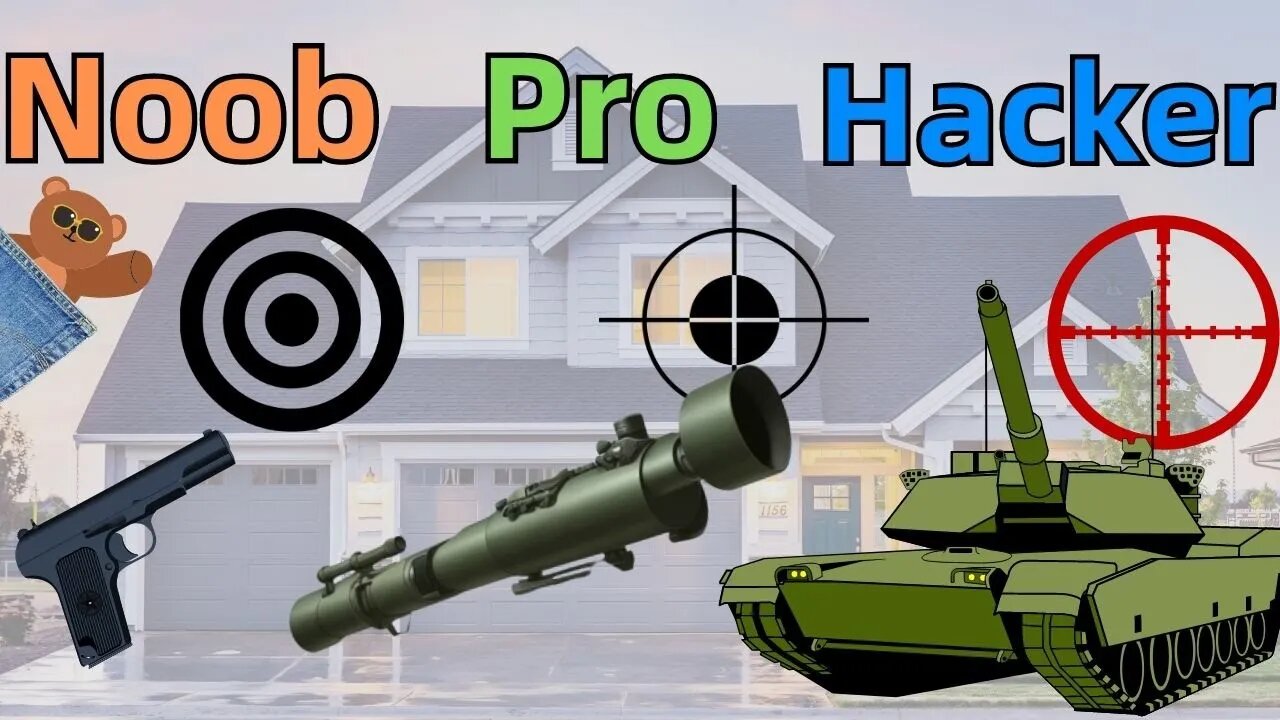 NOOB vs PRO vs HACKER - Slingshot Smash-Shooting Range | @PocketBear470