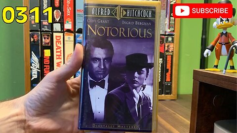 [0311] NOTORIOUS (1946) VHS INSPECT [#notorious #notoriousVHS]