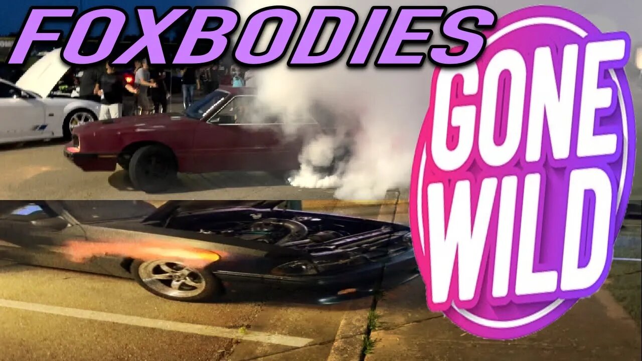 The most INSANE fox body Mustang compilation on YouTube!