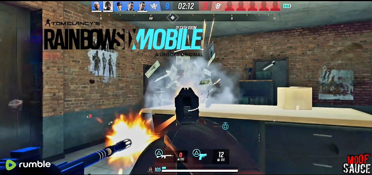 Tom Clancy’s Rainbow Six mobile!Team Deathmatch Gameplay.👀Climbing up the leaderboard👆