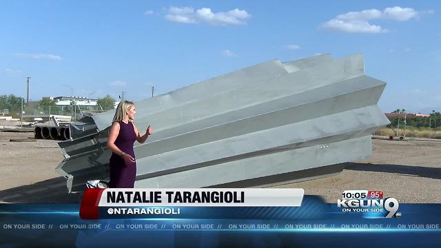 Company behind toppled art sculptures says it's unusual