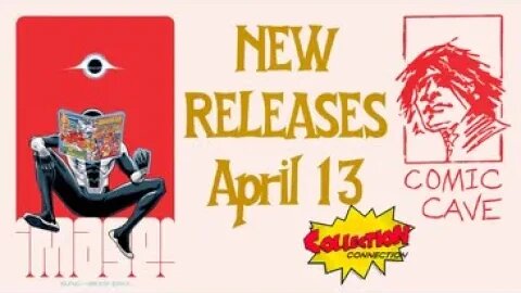 Comic Cave Let's Go Comics for 4/13/2022 episode 132