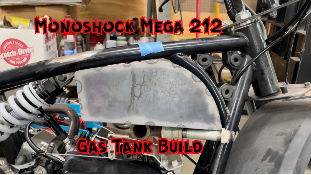 Monoshock Mega212 Gas Tank Build