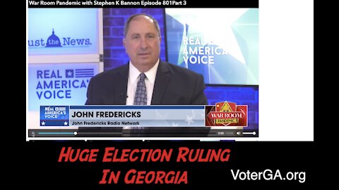 Update from Georgia - Judge Rules to Allow Access to Ballots For Audit