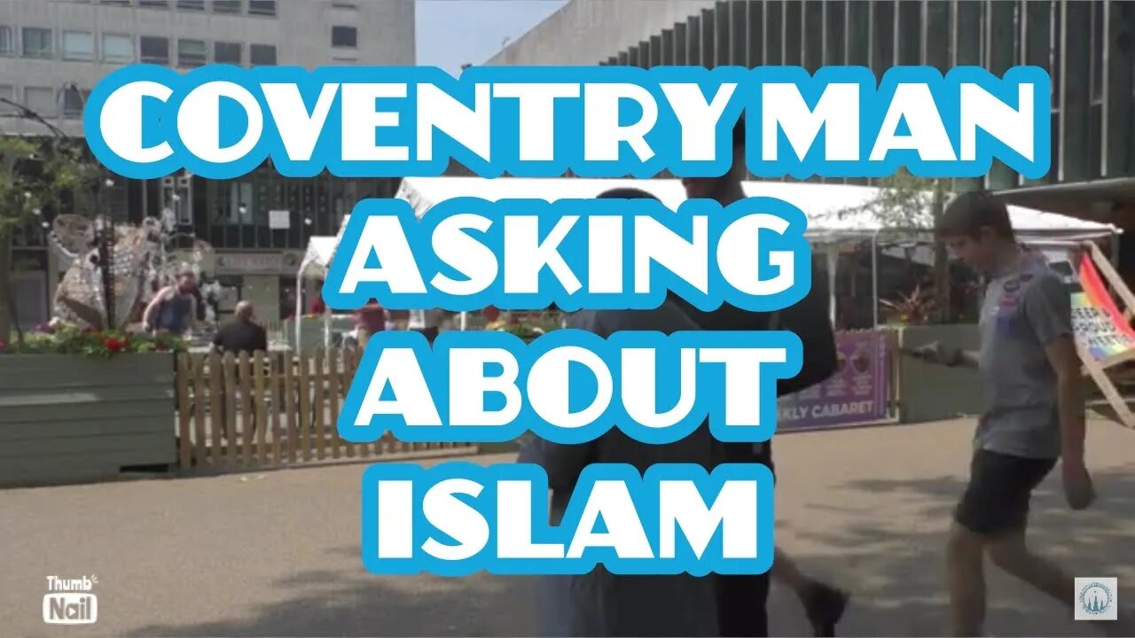 Bro Mohammed talks with young man about Islam.