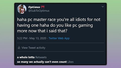 Console Wars And PC Elitists Are Stupid