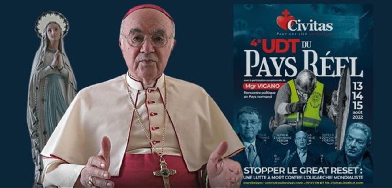 La grande réinitialisation : une religion, par Mgr Carlo Maria Viganò