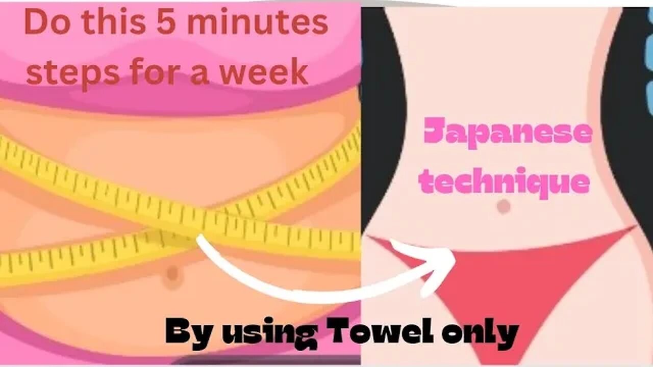 This Japanese Method Will Help You Get Rid of Belly Fat Fast| lose belly fat in 3 steps