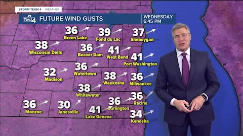 Temps rise into the 30s Wednesday