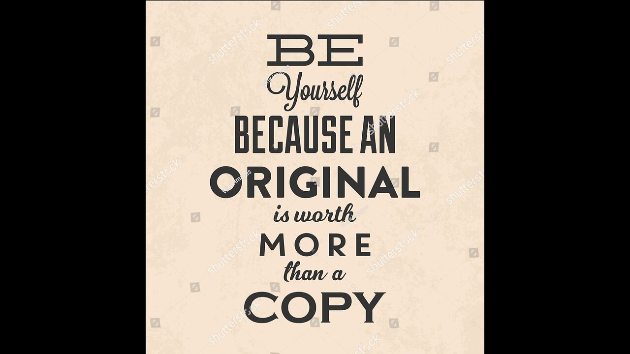 Original vs. a copy