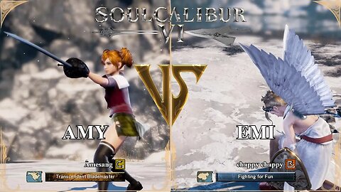 SoulCalibur VI — Amesang (Amy) VS chapy chappy (Emi) | Xbox Series X Ranked