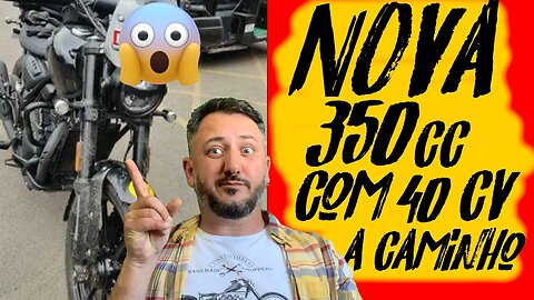 Nova MOTO 350 cc com 40cv está a CAMINHO 😮😮 A Royal vai PIRAR 😡😡