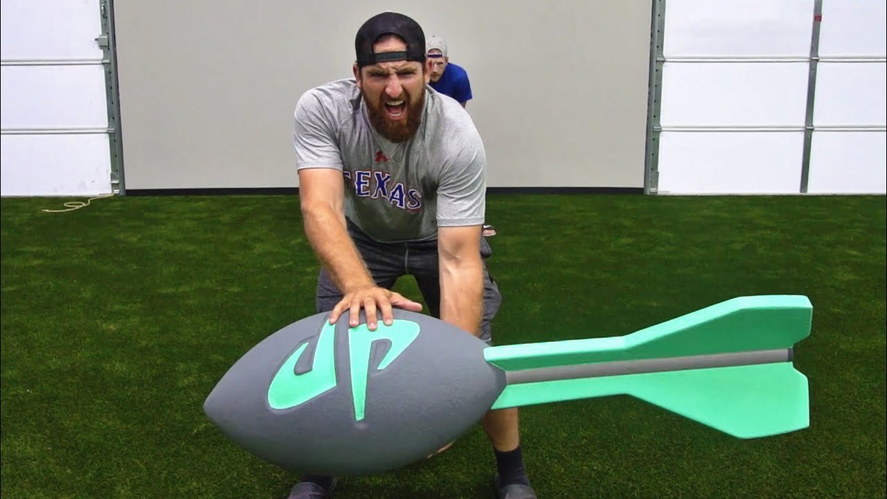 Giant Nerf Trick Shots - Dude Perfect