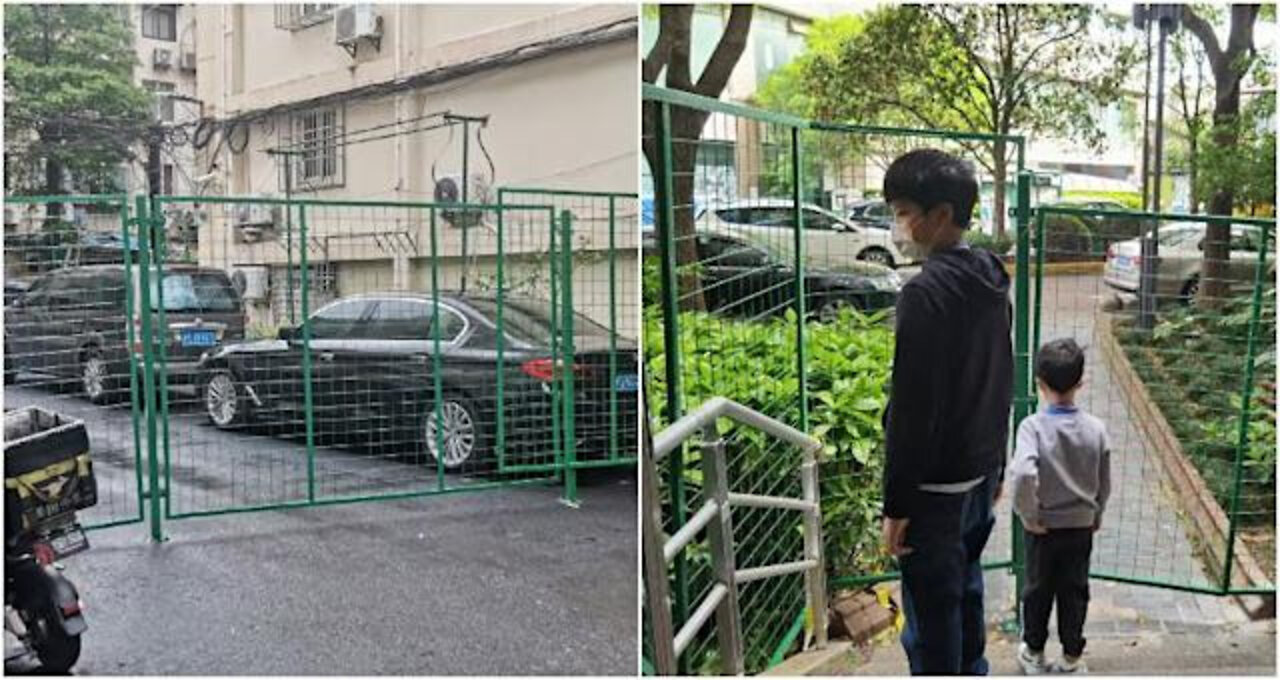 COV CAGES! THEY ARE FENCING PEOPLE INTO THEIR HOMES NOW!