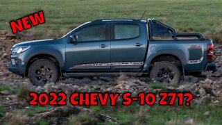 GM LAUNCHES ALL NEW 2022 CHEVY S-10 Z71!!!