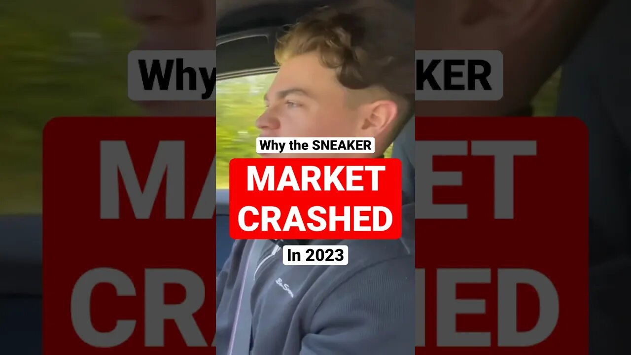 WHY I think the MARKET CRASHED in 2023 - full day in the life of a sneaker reseller on my channel