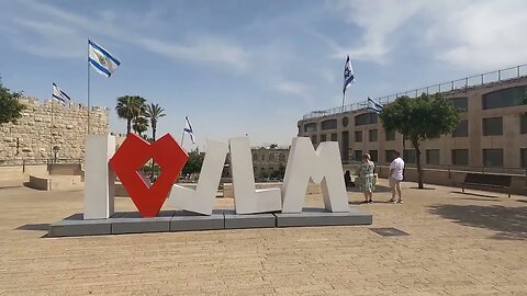 First impressions of Jerusalem, walking around