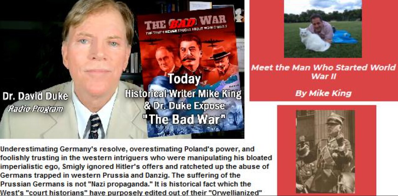 WW2 The Bad War - Dr David Duke and Mike King