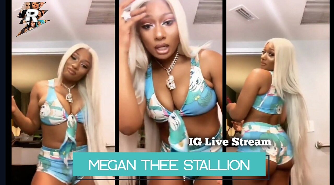 Megan Thee Stallion Twerking in bikini