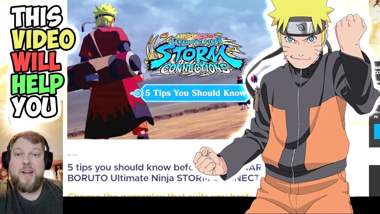 5 Tips You Should Know Before Playing Naruto X Boruto Ultimate Ninja Storm Connections