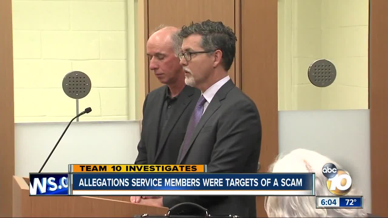 3 charged with defrauding over 100 service members