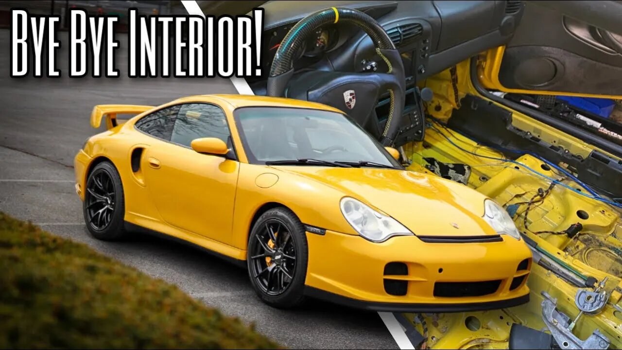 Gutting my Porsche 996 Turbo Interior