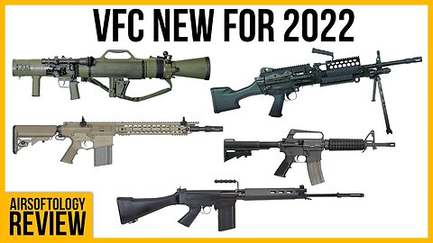 Top 7 New Releases from VFC for 2022 - MOA Airsoft Show Taiwan