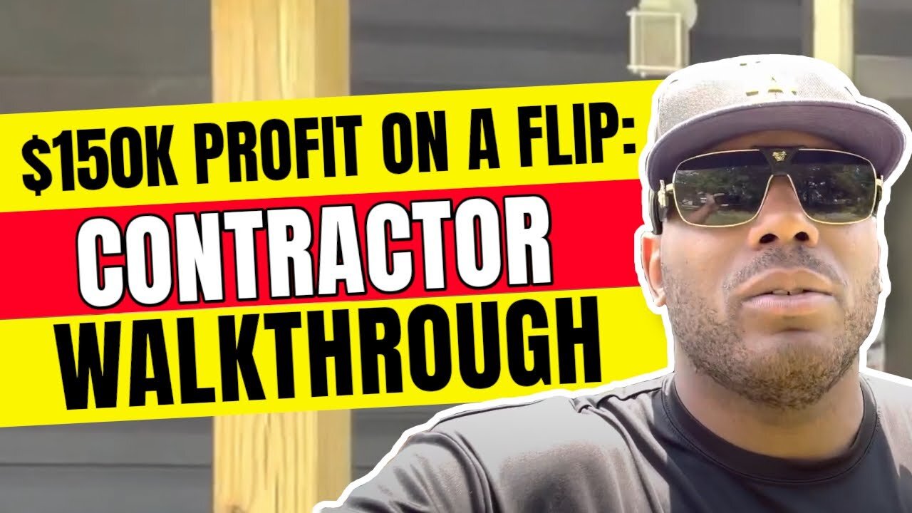 $150K Profit On A Flip | Contractor Walkthrough