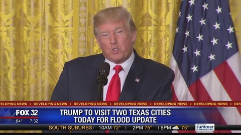 Trump to visit two Texas cities for flood update