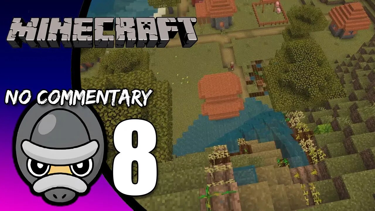 Part 8 // [No Commentary] Digging a Giant Hole in Minecraft - Xbox Series S Gameplay