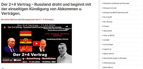 DER 2 + 4 VERTRAG, AUCH " ERSATZFRIEDENSVERTRAG " GENANNT.