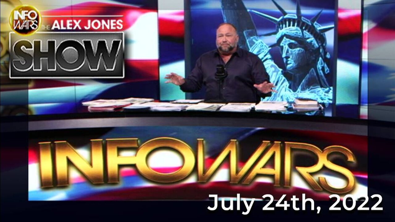 MUST WATCH FULL SHOW! STEVE BANNON AND GLENN GREENWALD INTERVIEW ALEX JONES FULL SHOW 7-24-22