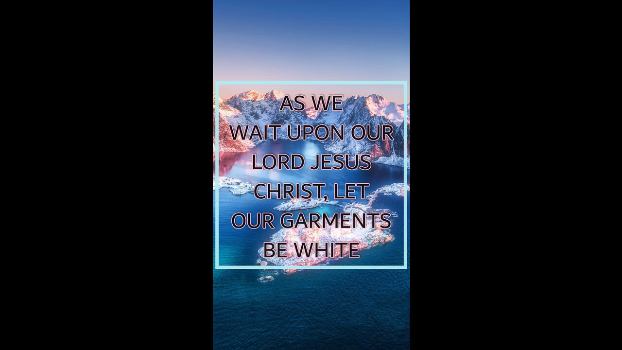 YOU ARE WELCOME, AS WE AWAIT OUR LORD JESUS CHRIST! GOD BLESS YOU