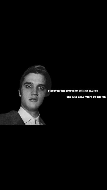 Discover the Mystery Behind Elvis's One and Only Visit to the UK #shorts #elvispresley #rocknroll