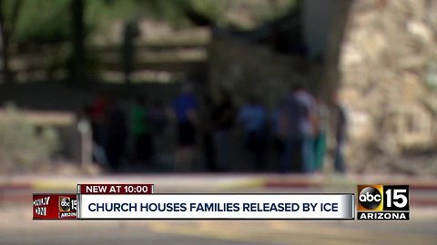 Phoenix Pastor opens church to host immigrant families released by ICE