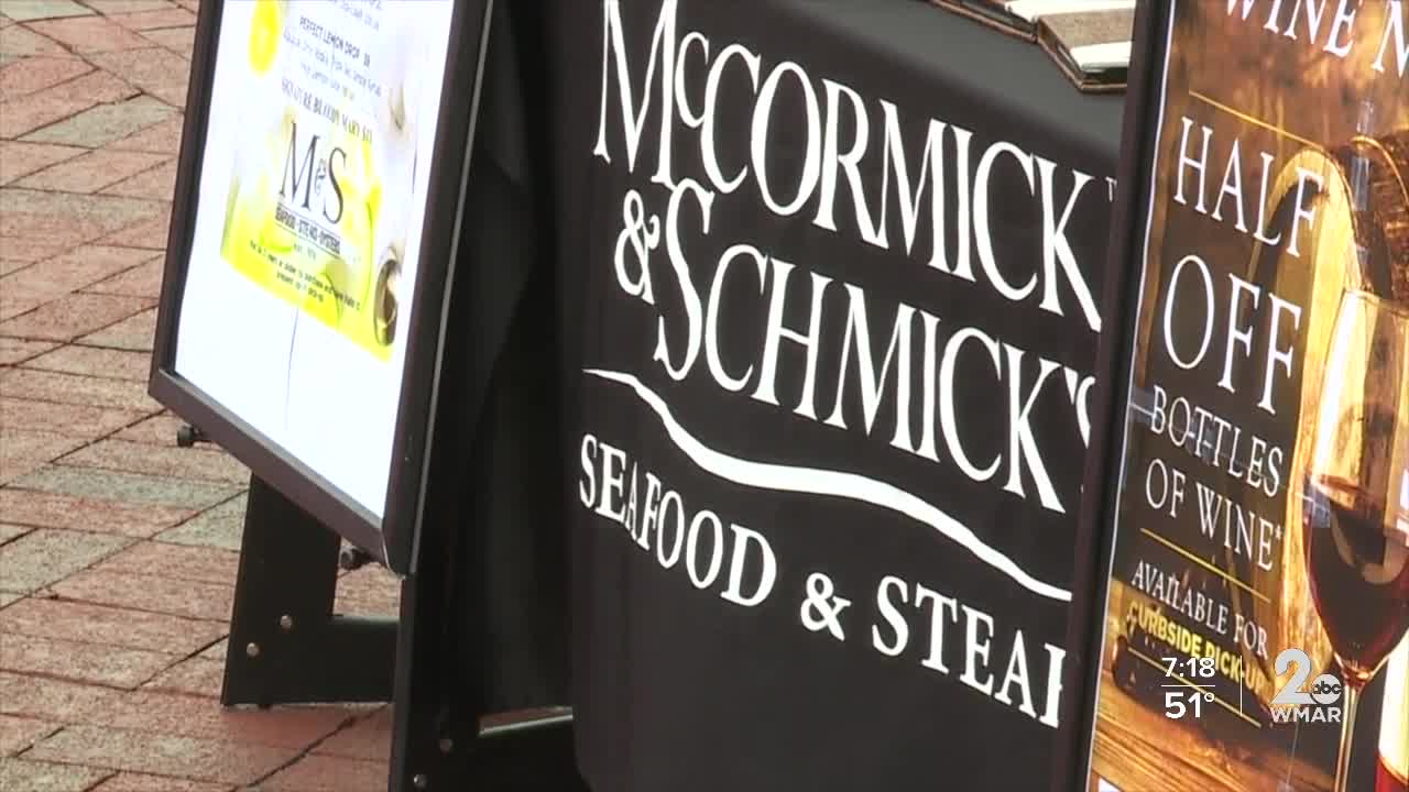 McCormick & Schmick's, offering pickup, delivery for meals and groceries