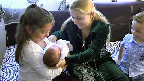 Celebrating a newborn baby