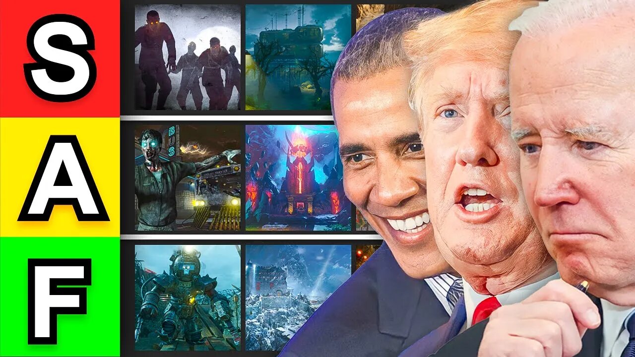 Presidential Zomboys show the "CORRECT" Tier List.