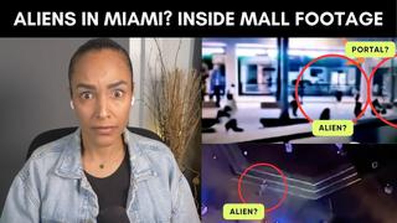 UNEXPLAINED CHAOS IN THE MIAMI MALL 🌀 PORTAL OPENING, ALIENS, OR SOMETHING ELSE? (PART 1)