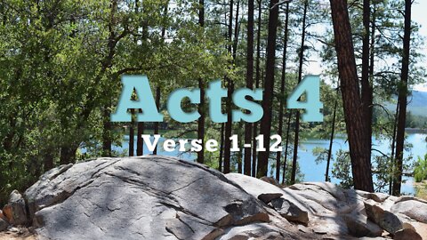 10/16/22 Worship Service: Acts 4:1-12