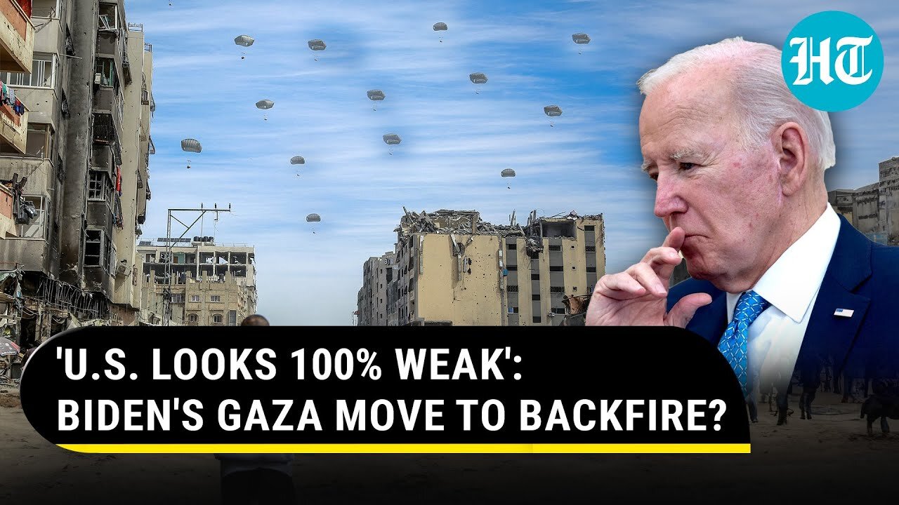 'Stupid Thing To Do': Biden Told On Gaza Move As U.S Military Airdrops Aid Only In... | Report