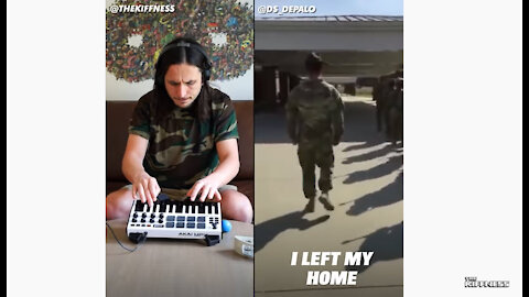 Fort Jackson: Drill Sergeant DePalo - "I left my home" (The Kiffness Remix)