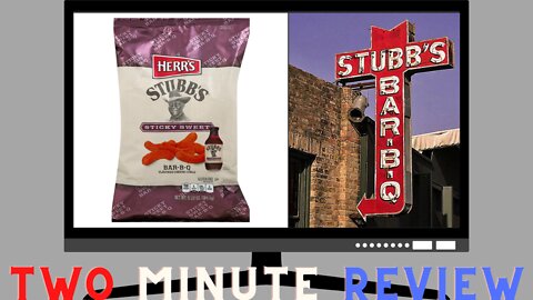 Two minute review: STUBB'S BAR-B-Q Puffs