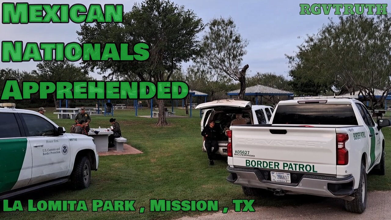 Mexican nationals apprehended at Lomita Park . Mission , TX