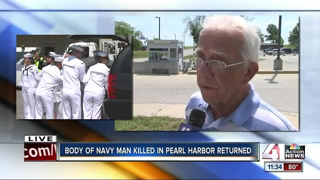 Nephew of Navy fireman whose body was finally returned home speaks to Richard Sharp