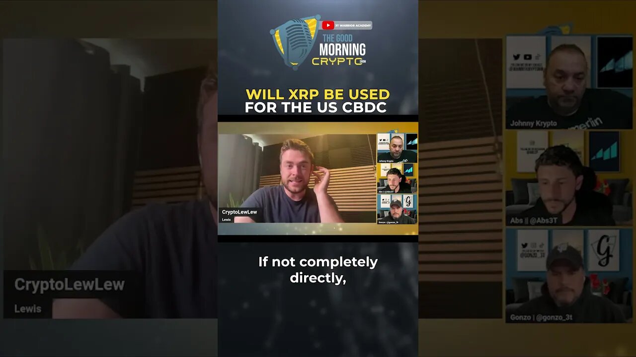 Will XRP Be Used For The US CBDC #shortsvideo #crypto #cbdc