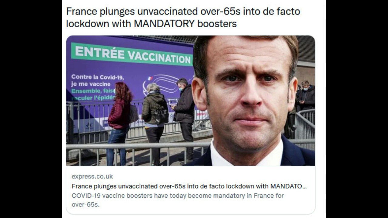 France To Lockdown Over 65s #NoBooster _ Hugo Talks #lockdown