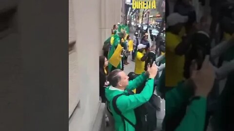 Protestos em Nova York contra os ministros