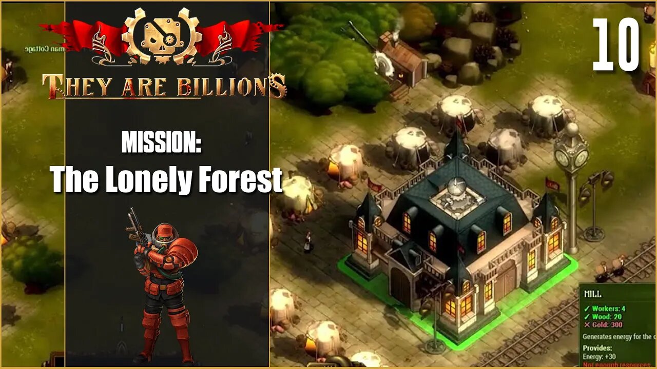 Mission: The Lonely Forest - 100% - Lets Play They Are Billions - Part 10