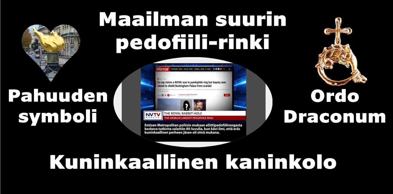 Maailman suurin pedofiilirinki kuninkaallinen kaninkolo